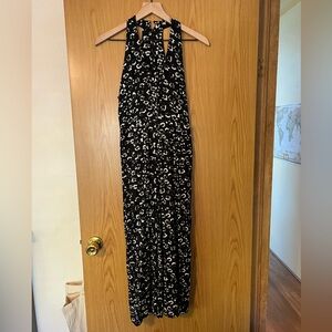 Floral Cropped Jumpsuit